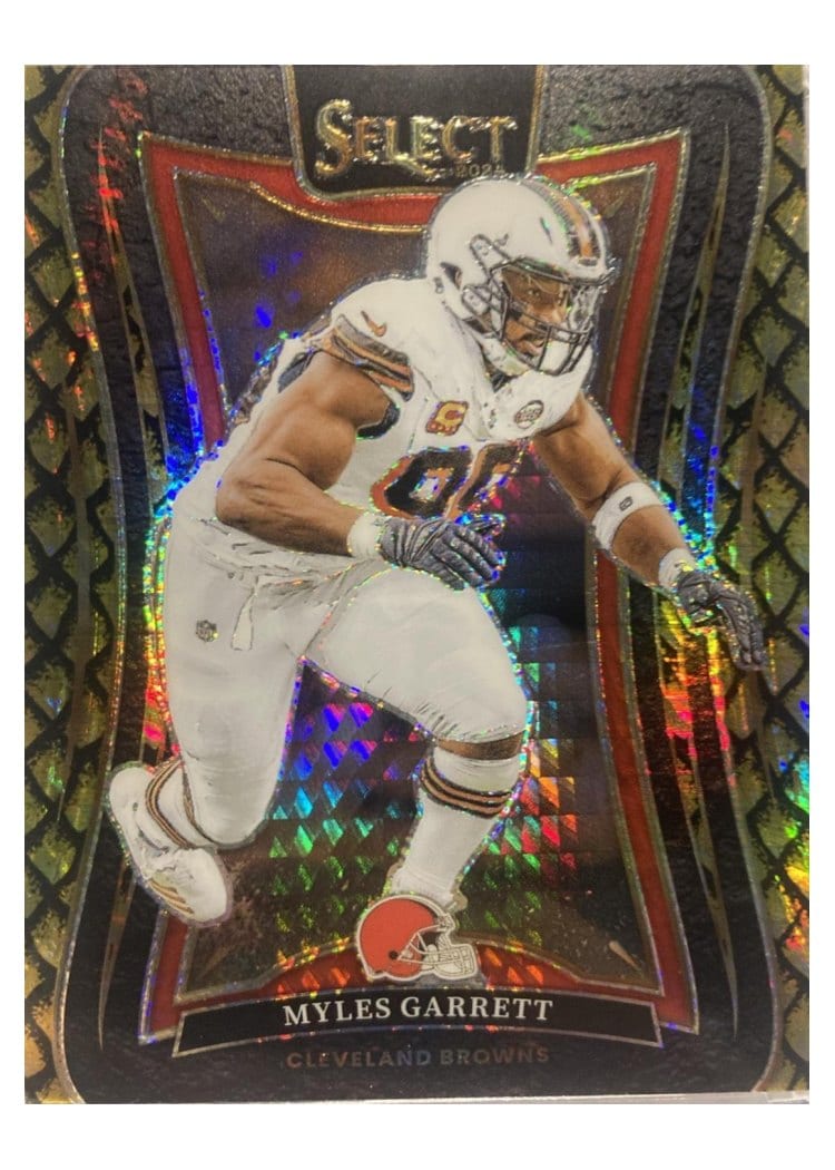 2024 Panini Select Base Set Myles Garrett #366 card