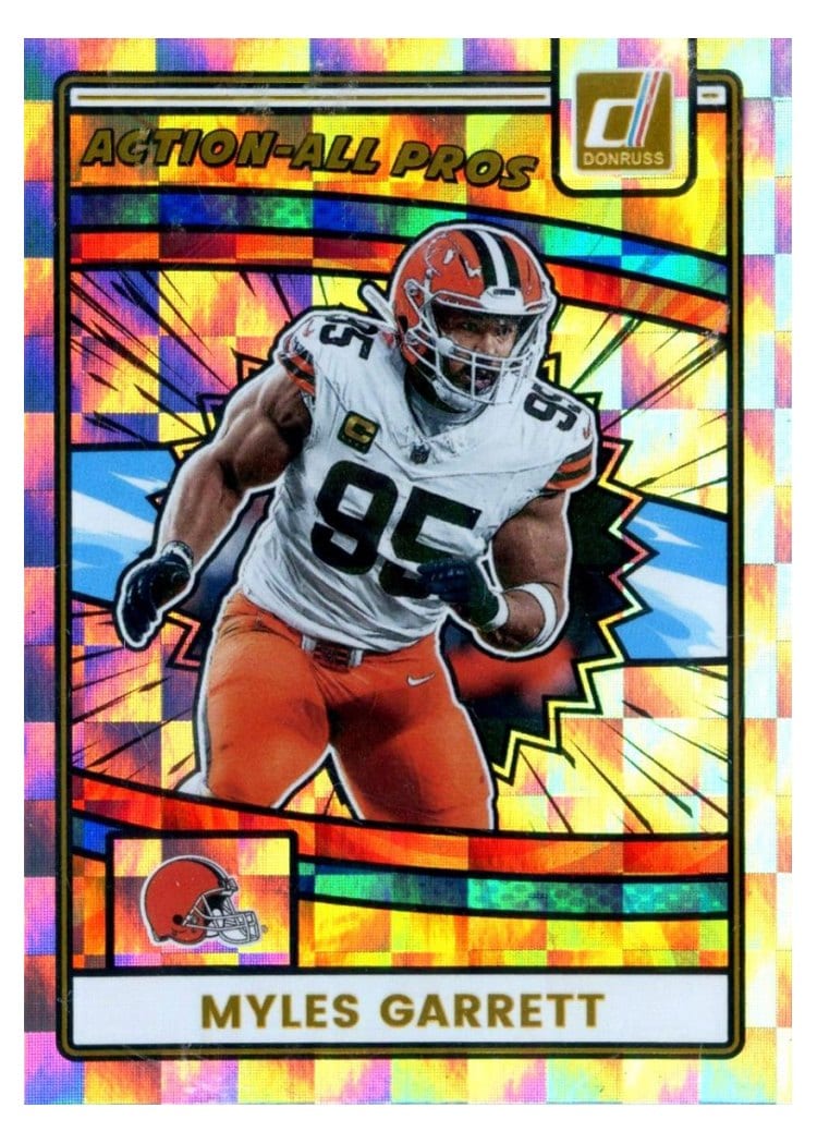 2025 Donruss Action All-Pros Myles Garrett #AAP-MGA card