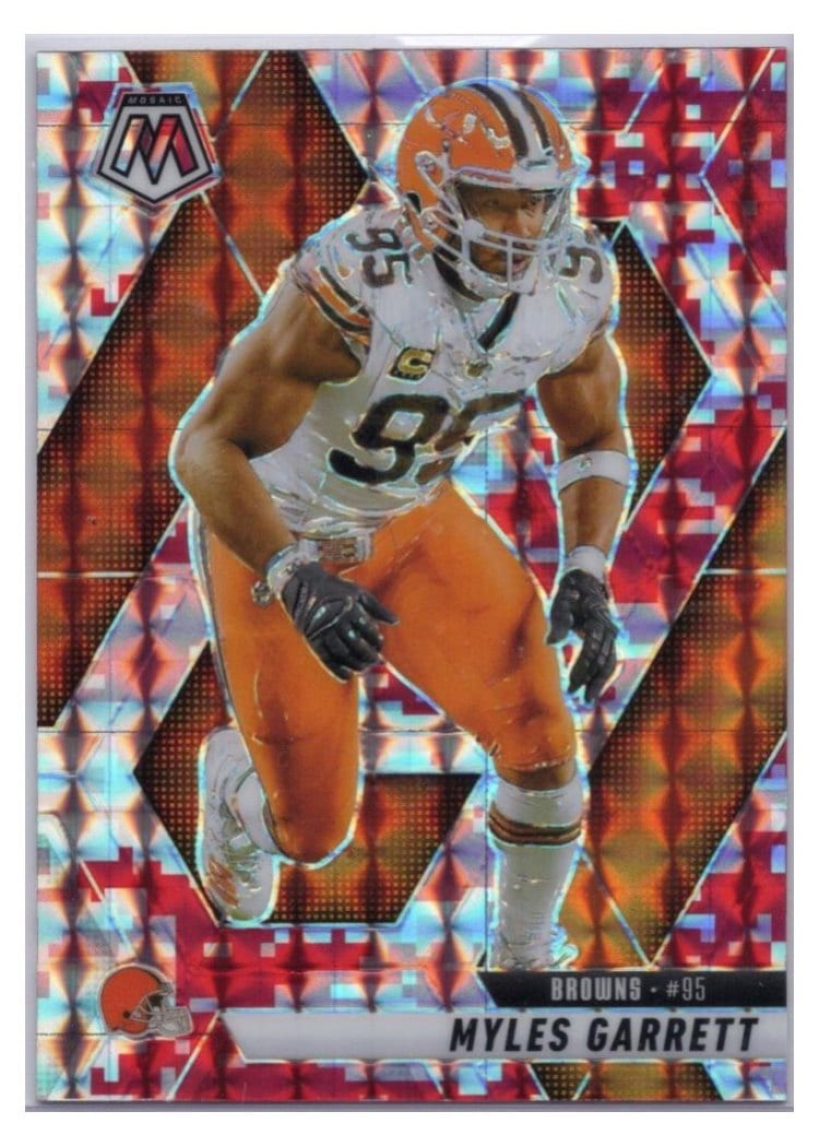 2025 Panini Mosaic Base Set Myles Garrett #181 card