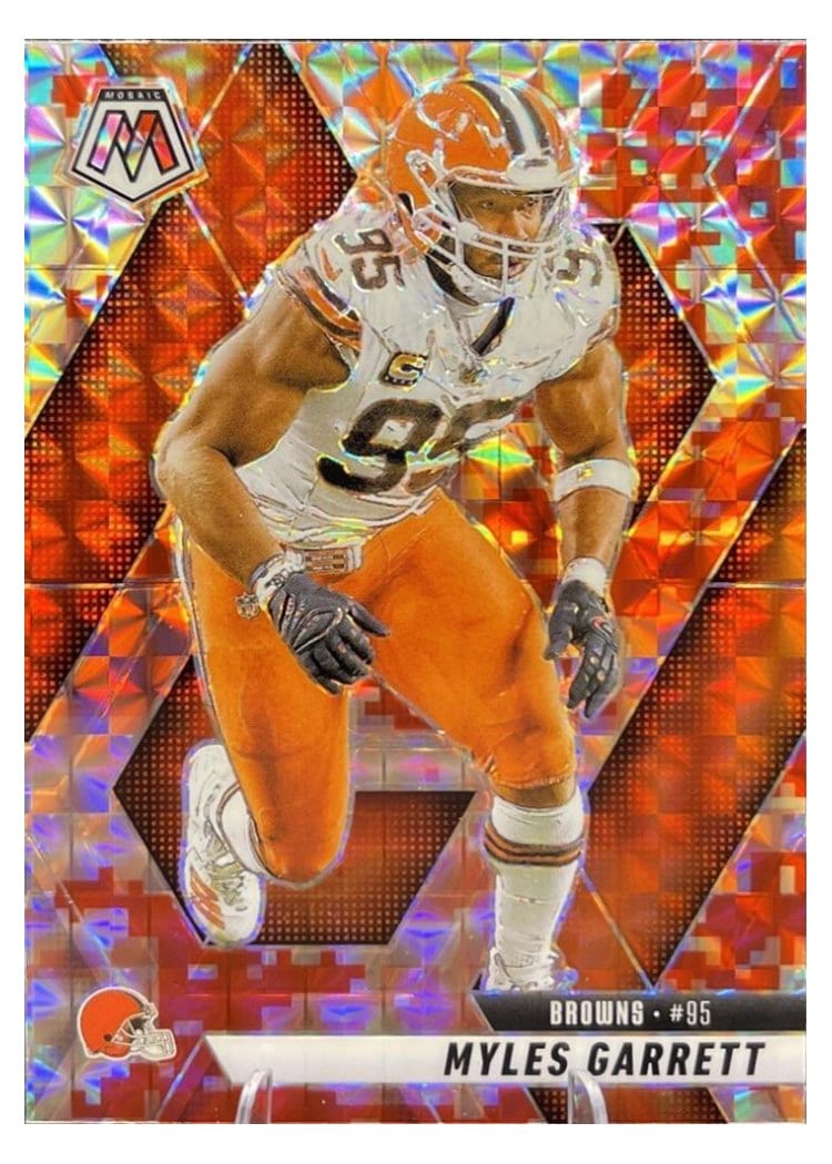 2025 Panini Mosaic Base Set Myles Garrett #181 card