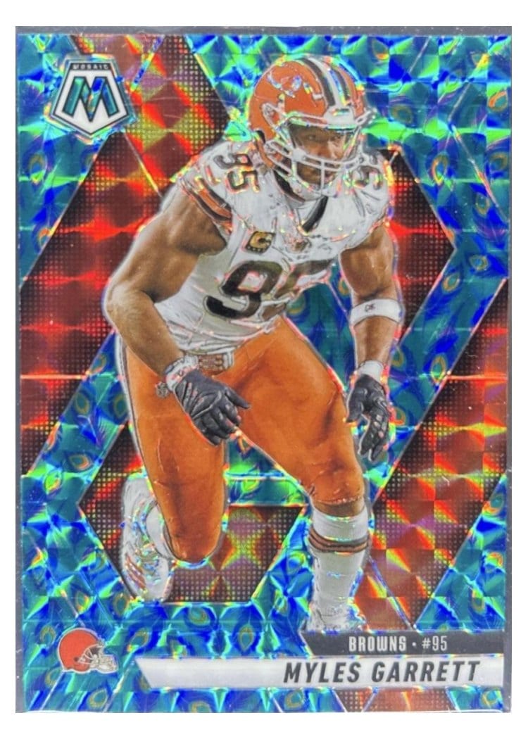 2025 Panini Mosaic Base Set Myles Garrett #181 card