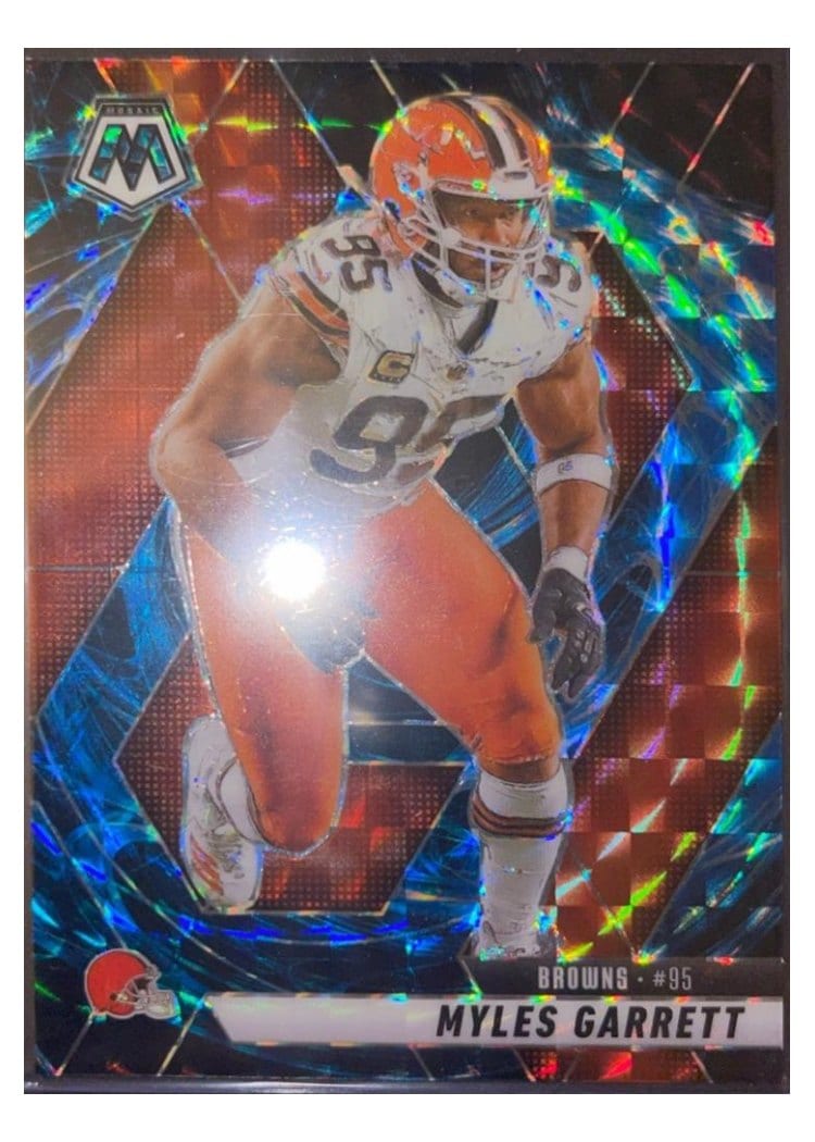 2025 Panini Mosaic Base Set Myles Garrett #181 card