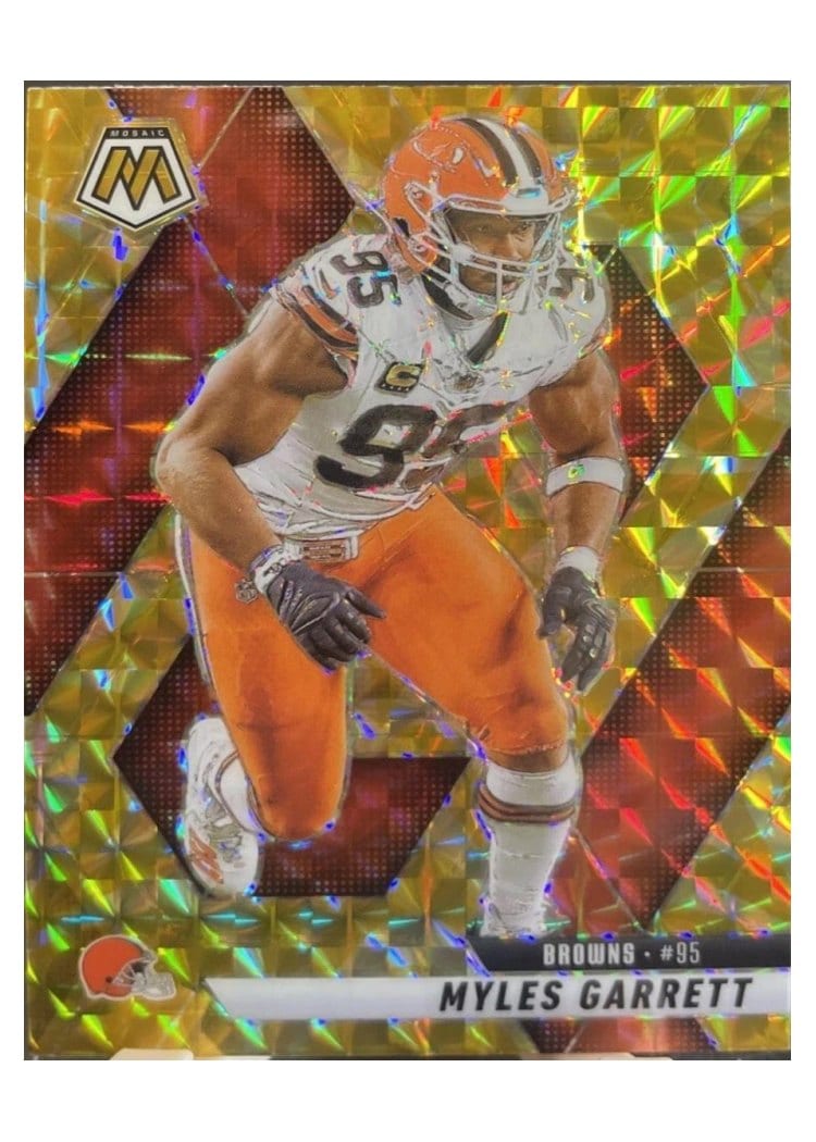 2025 Panini Mosaic Base Set Myles Garrett #181 card