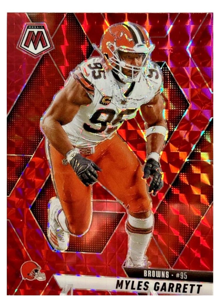 2025 Panini Mosaic Base Set Myles Garrett #181 card