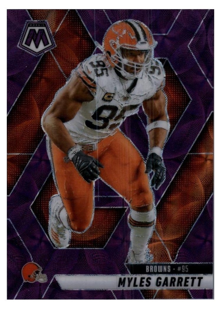 2025 Panini Mosaic Base Set Myles Garrett #181 card