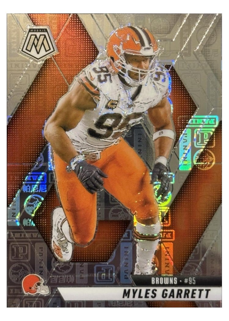 2025 Panini Mosaic Base Set Myles Garrett #181 card