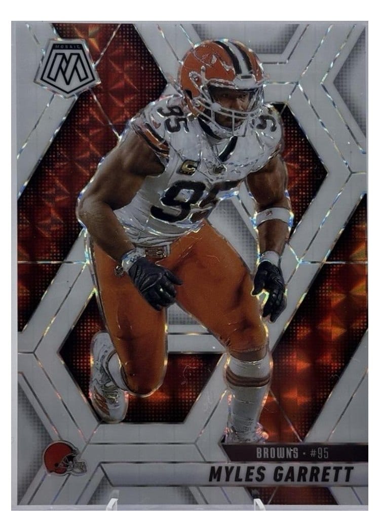 2025 Panini Mosaic Base Set Myles Garrett #181 card