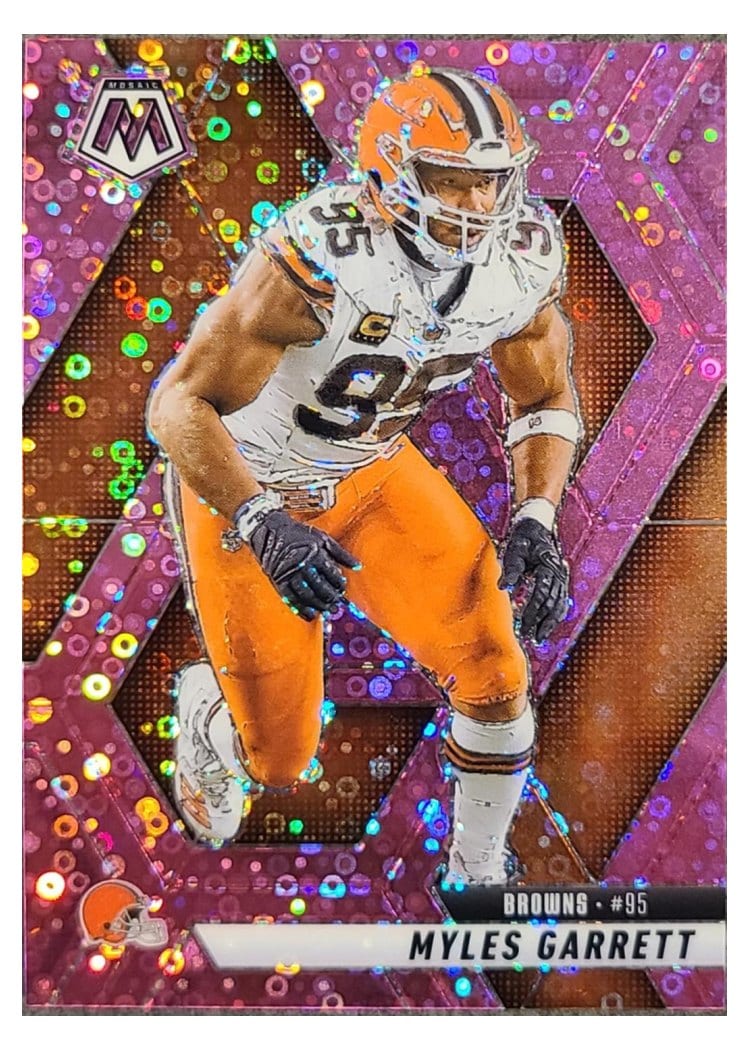 2025 Panini Mosaic Base Set Myles Garrett #181 card