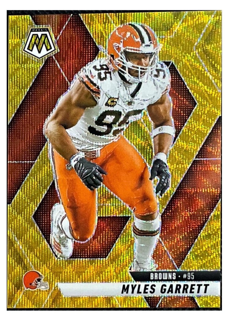 2025 Panini Mosaic Base Set Myles Garrett #181 card