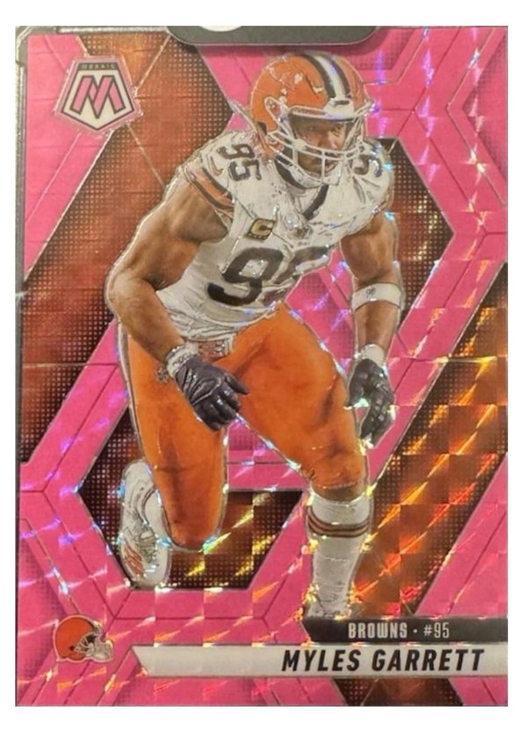 2025 Panini Mosaic Base Set Myles Garrett #181 card