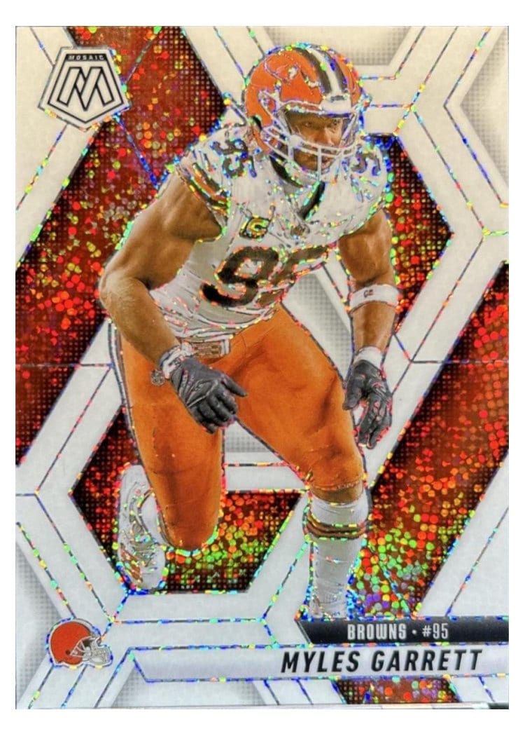2025 Panini Mosaic Base Set Myles Garrett #181 card