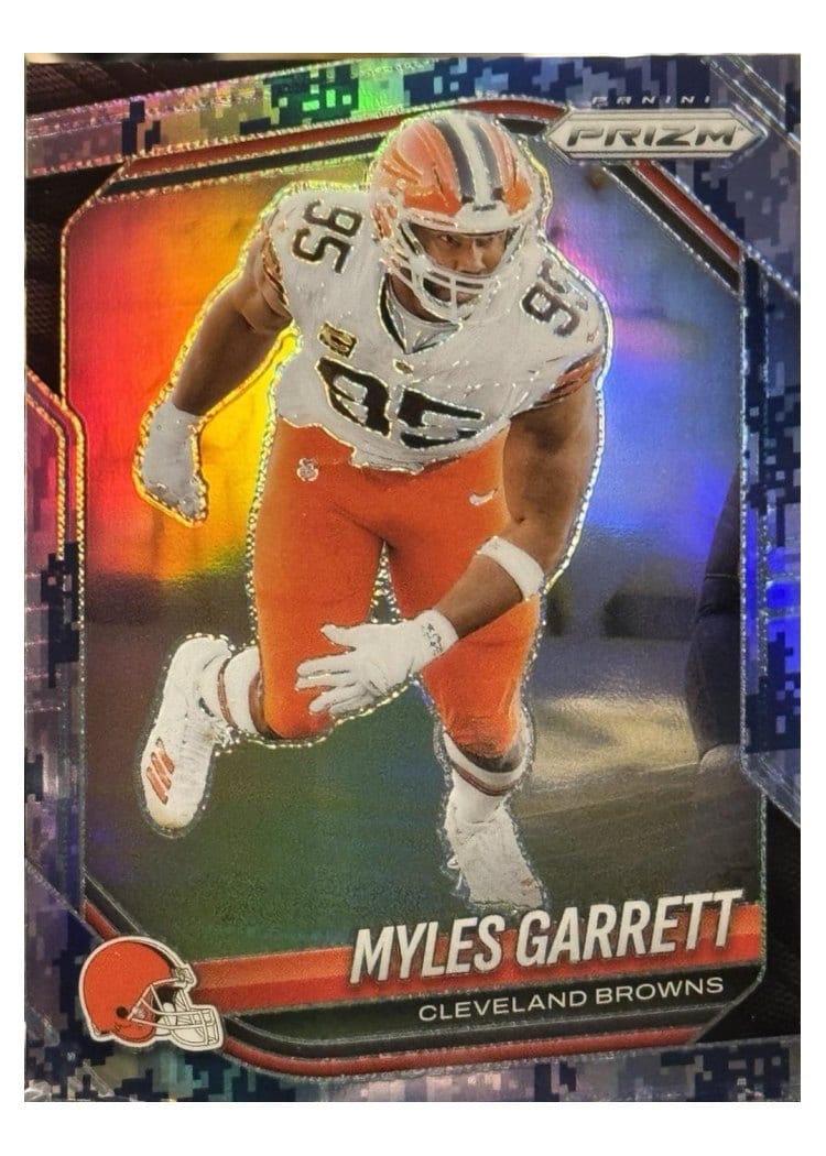 2025 Panini Prizm Base Set Myles Garrett #73 card