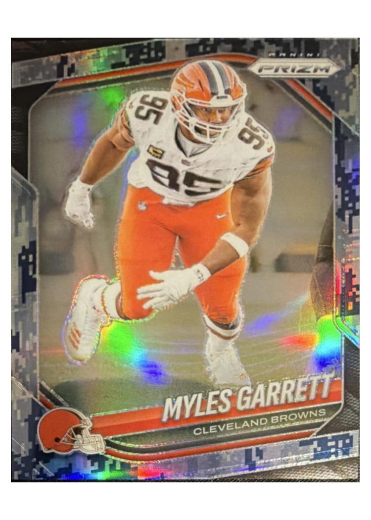 2025 Panini Prizm Base Set Myles Garrett #73 card