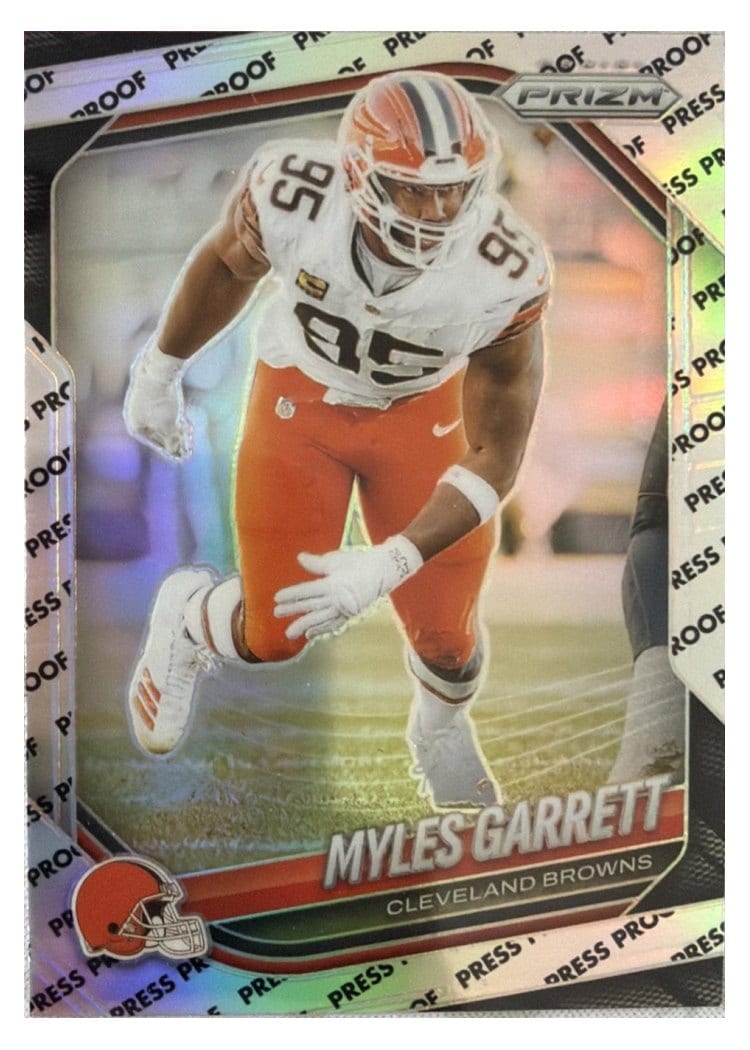 2025 Panini Prizm Base Set Myles Garrett #73 card