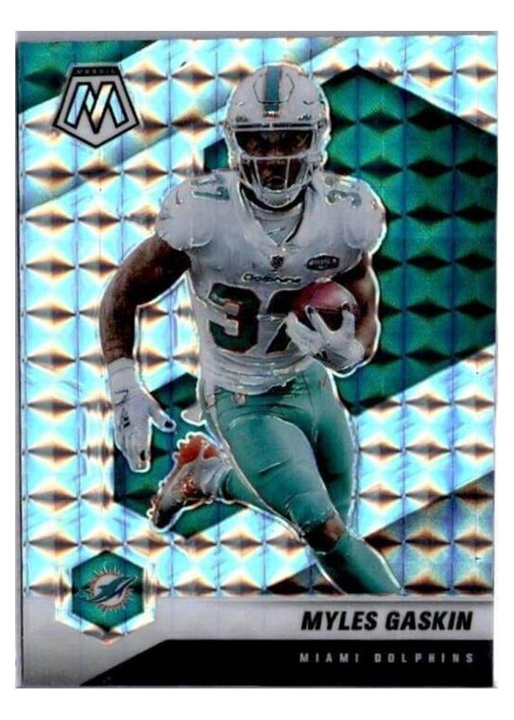 2021 Panini Mosaic Base Set Myles Gaskin #125 card