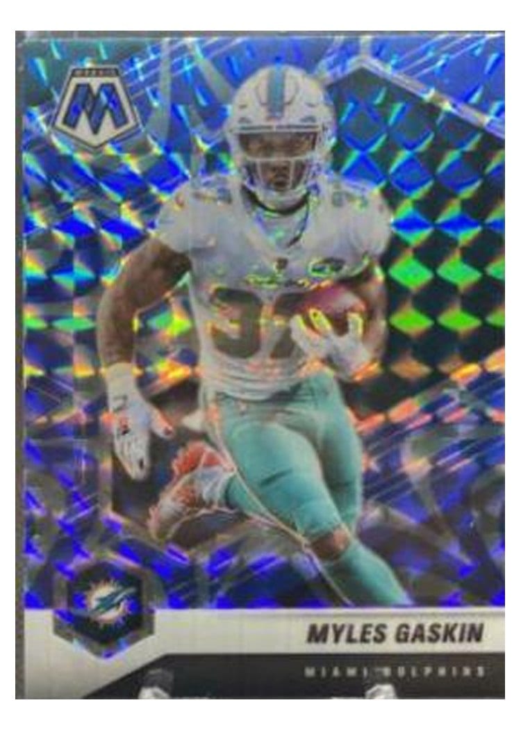 2021 Panini Mosaic Base Set Myles Gaskin #125 card