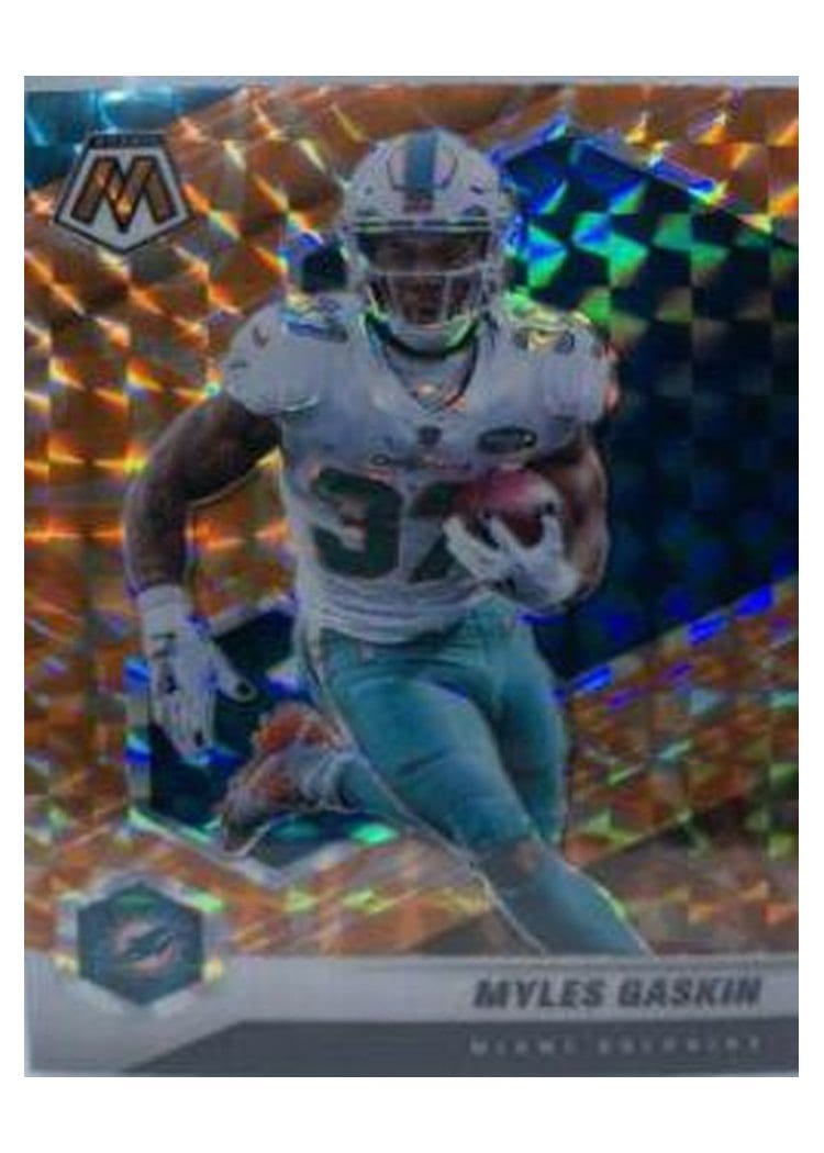 2021 Panini Mosaic Base Set Myles Gaskin #125 card