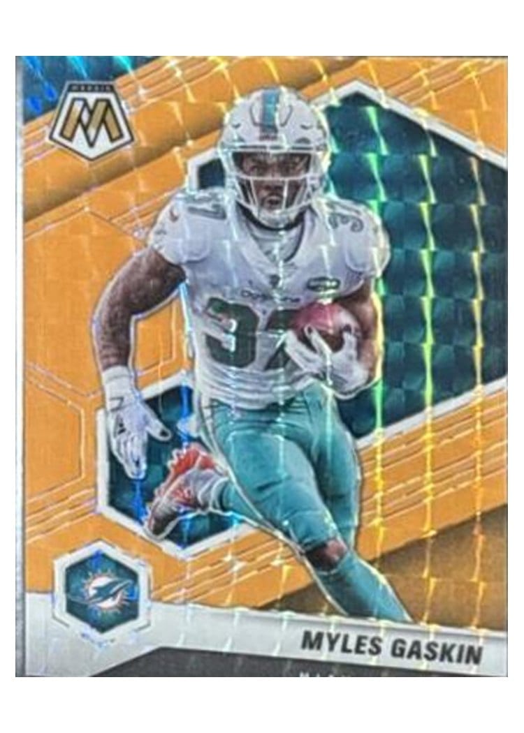2021 Panini Mosaic Base Set Myles Gaskin #125 card