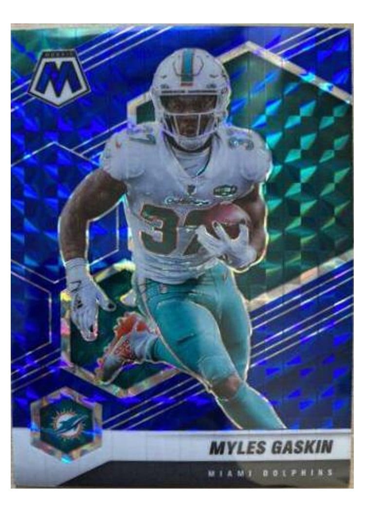 2021 Panini Mosaic Base Set Myles Gaskin #125 card