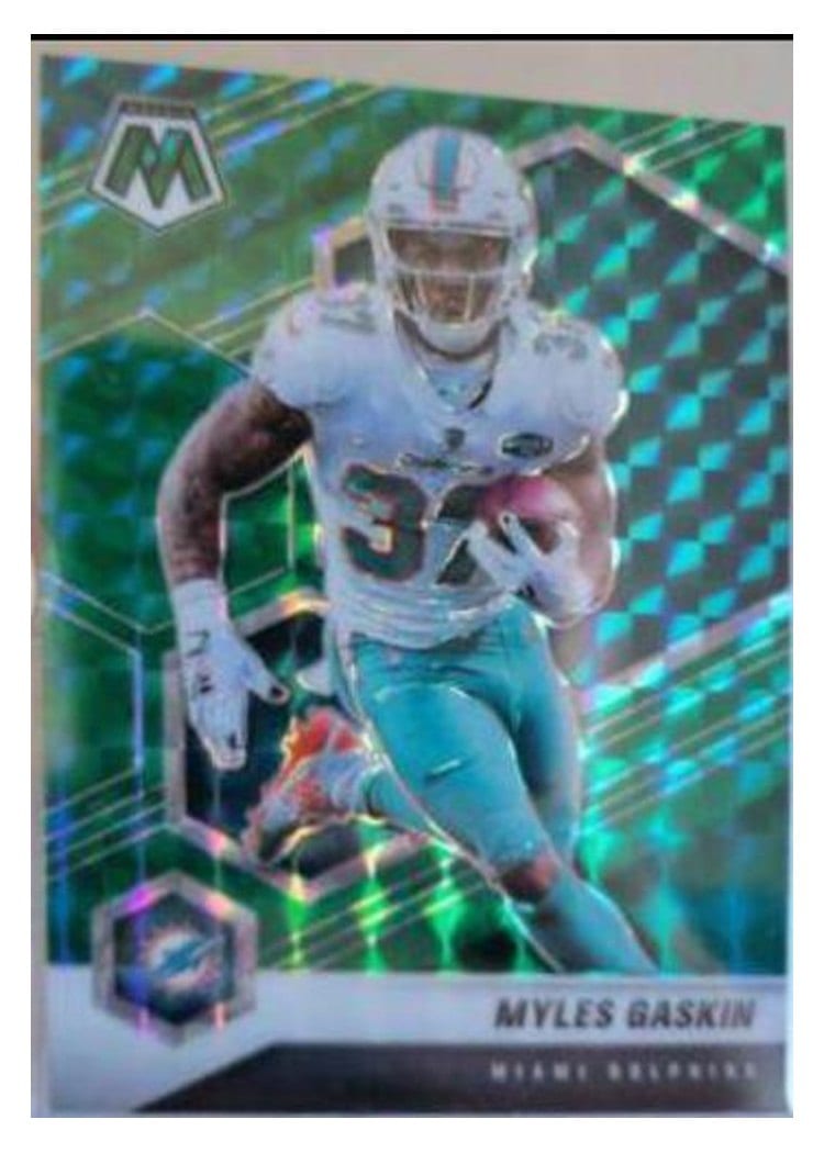 2021 Panini Mosaic Base Set Myles Gaskin #125 card