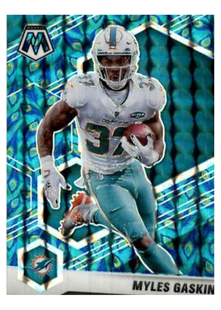 2021 Panini Mosaic Base Set Myles Gaskin #125 card