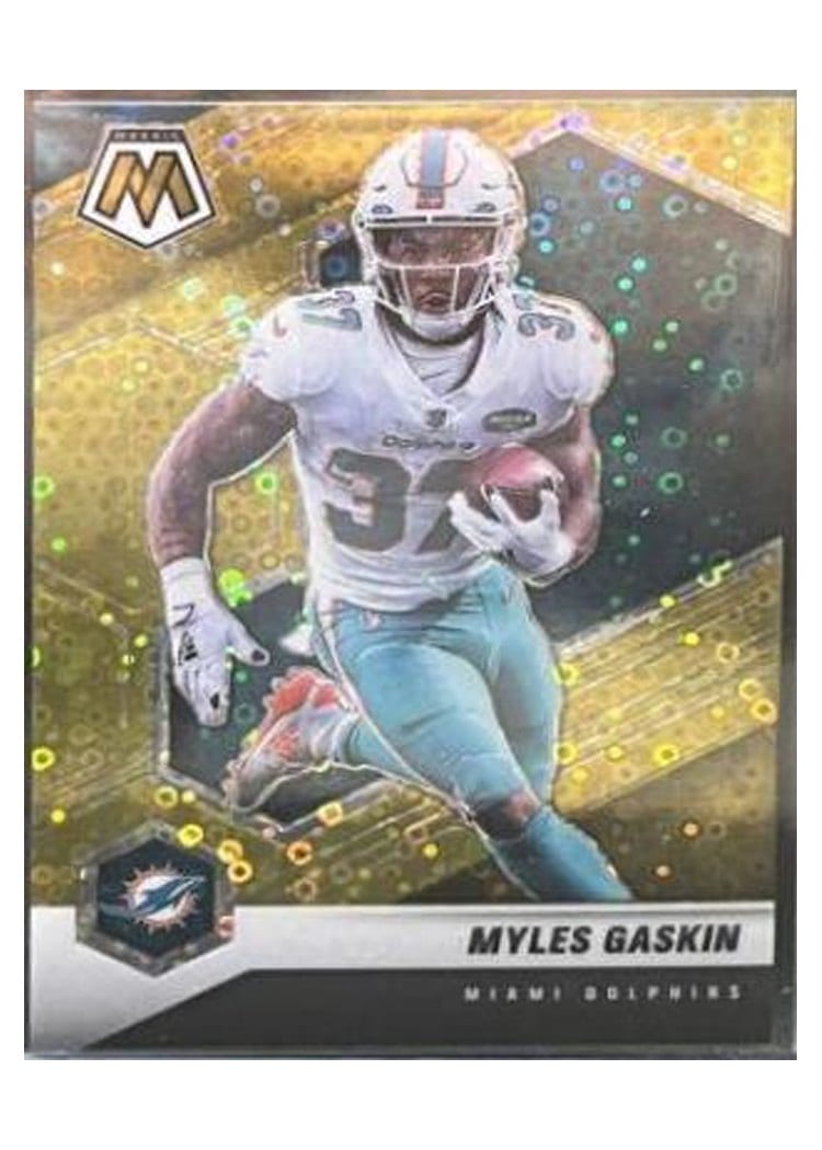 2021 Panini Mosaic Base Set Myles Gaskin #125 card