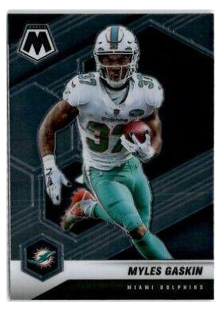 2021 Panini Mosaic Base Set Myles Gaskin #125 card