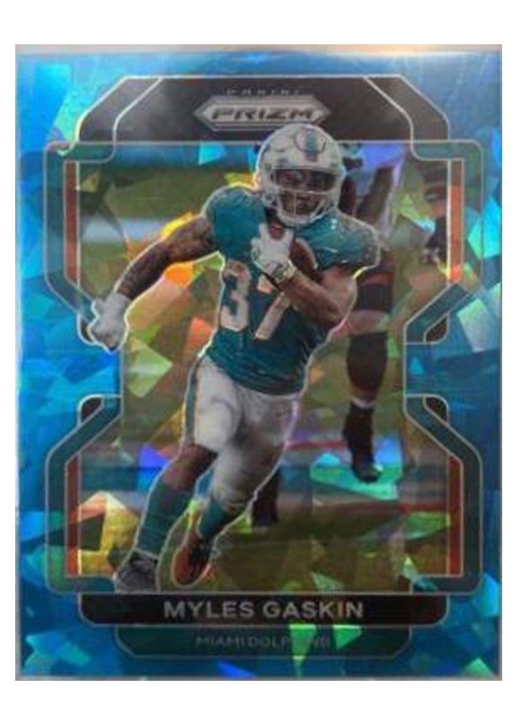 2021 Panini Prizm Base Set Myles Gaskin #108 card