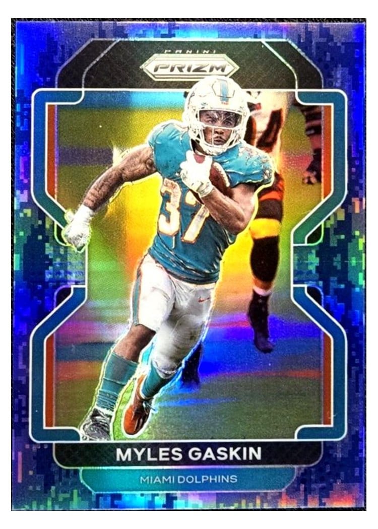2021 Panini Prizm Base Set Myles Gaskin #108 card