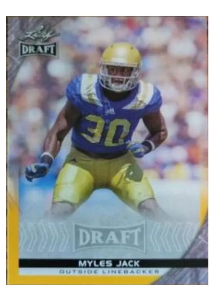 2016 Leaf Draft Myles Jack #66 card