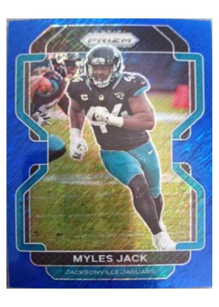 2021 Panini Prizm Base Set Myles Jack #16 card