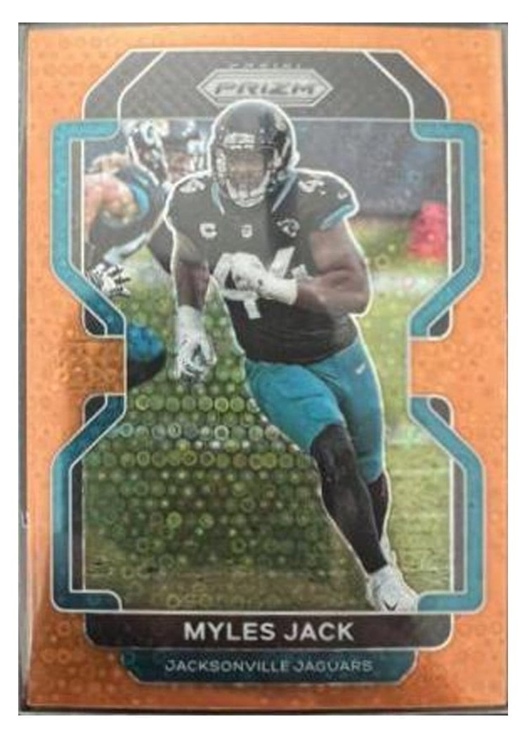 2021 Panini Prizm Base Set Myles Jack #16 card