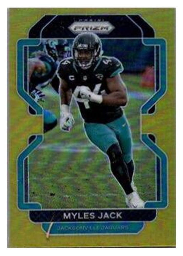 2021 Panini Prizm Base Set Myles Jack #16 card