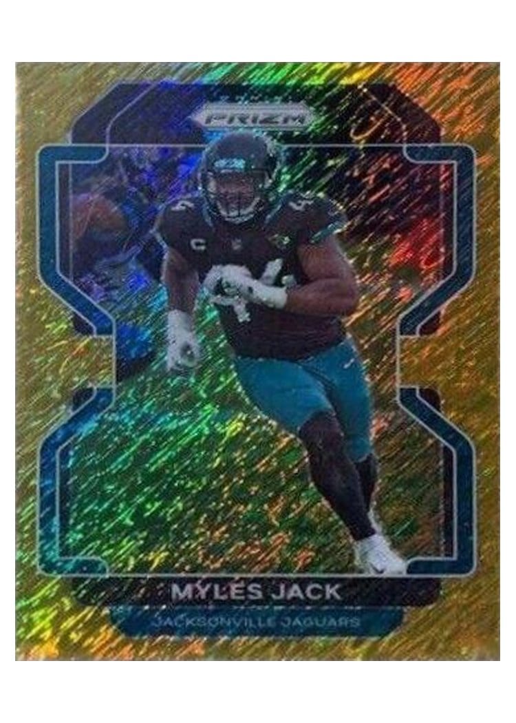 2021 Panini Prizm Base Set Myles Jack #16 card