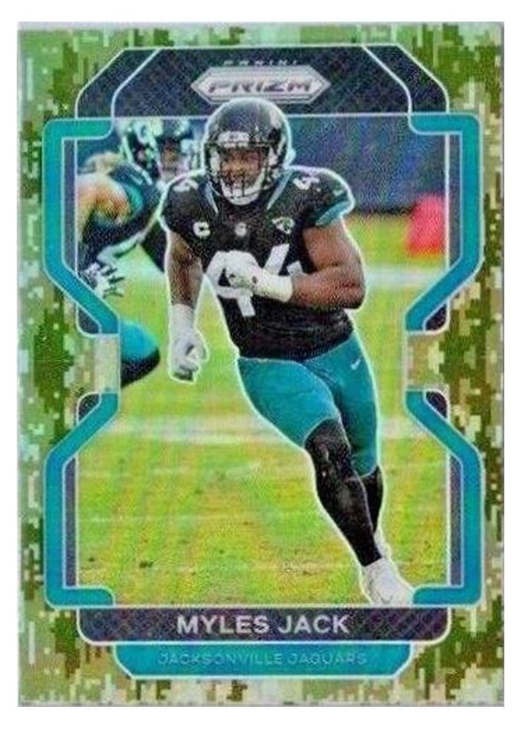 2021 Panini Prizm Base Set Myles Jack #16 card