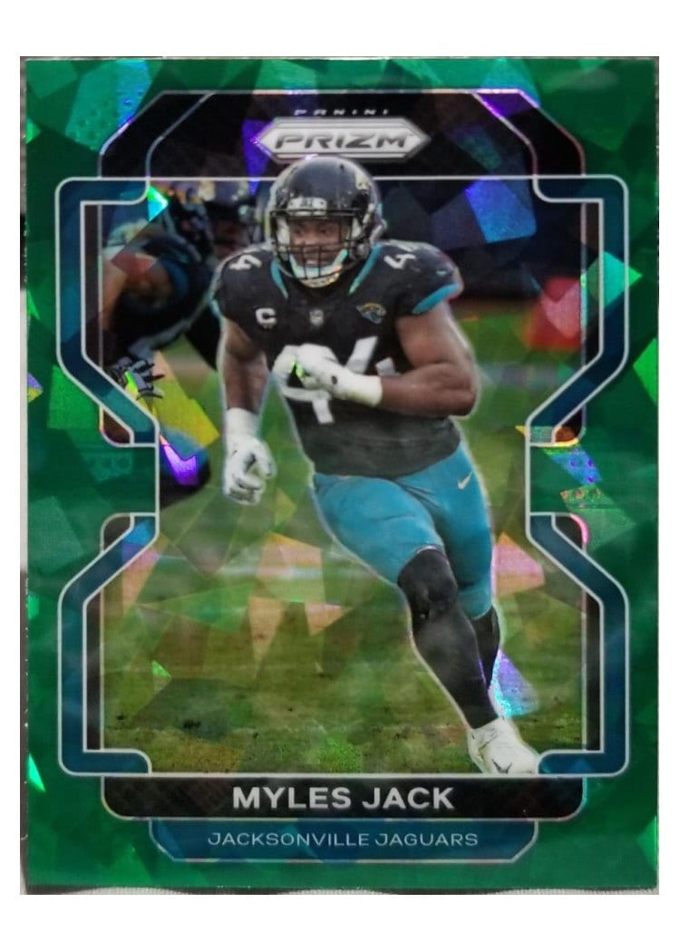 2021 Panini Prizm Base Set Myles Jack #16 card