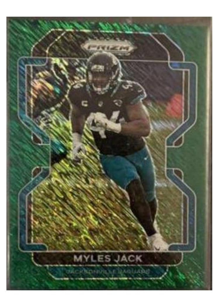 2021 Panini Prizm Base Set Myles Jack #16 card