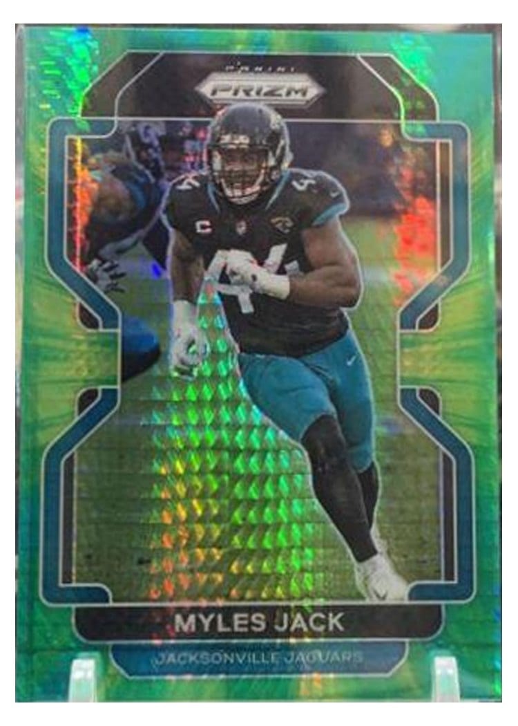 2021 Panini Prizm Base Set Myles Jack #16 card