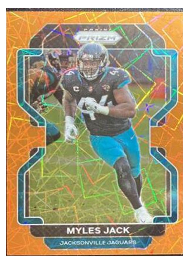 2021 Panini Prizm Base Set Myles Jack #16 card