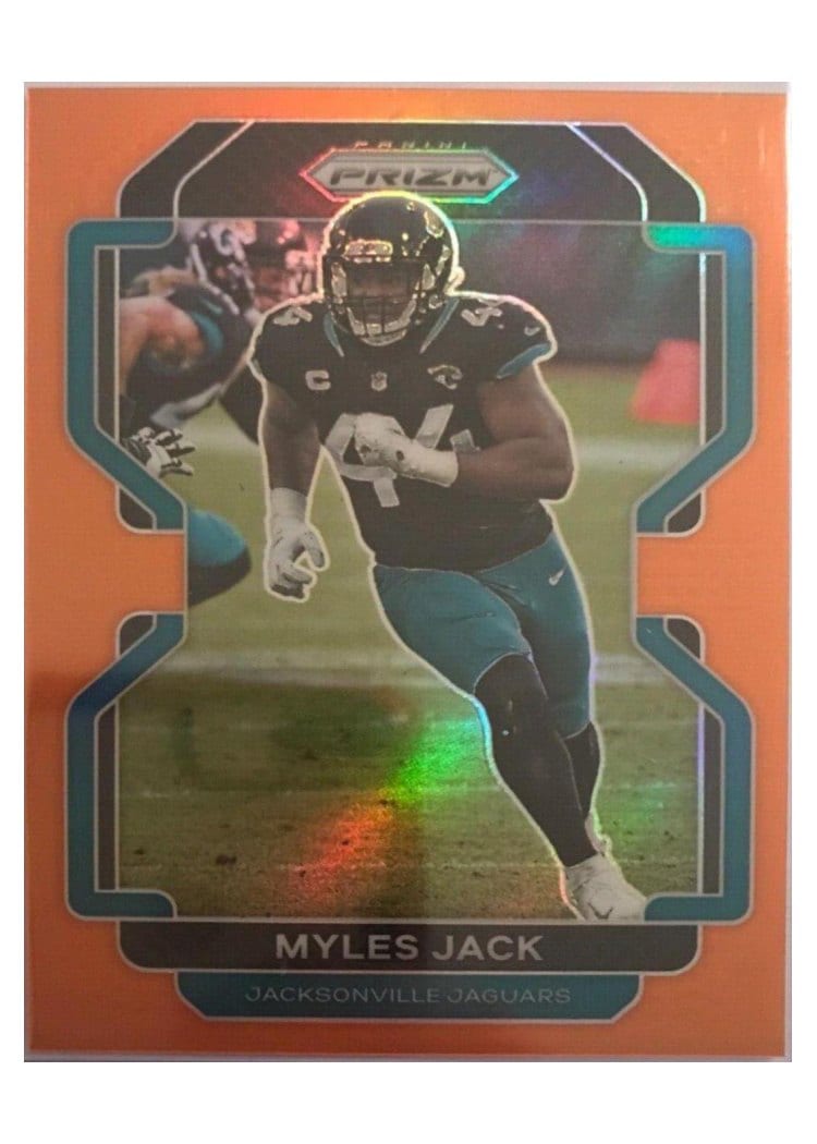 2021 Panini Prizm Base Set Myles Jack #16 card