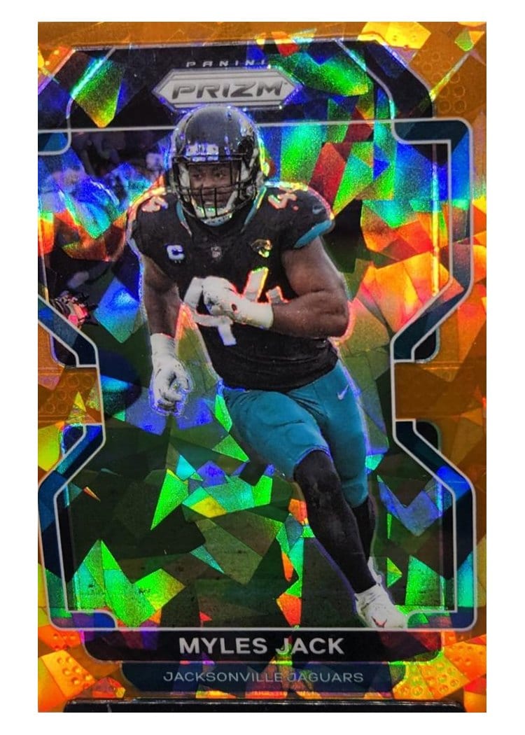 2021 Panini Prizm Base Set Myles Jack #16 card