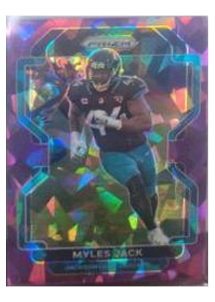 2021 Panini Prizm Base Set Myles Jack #16 card
