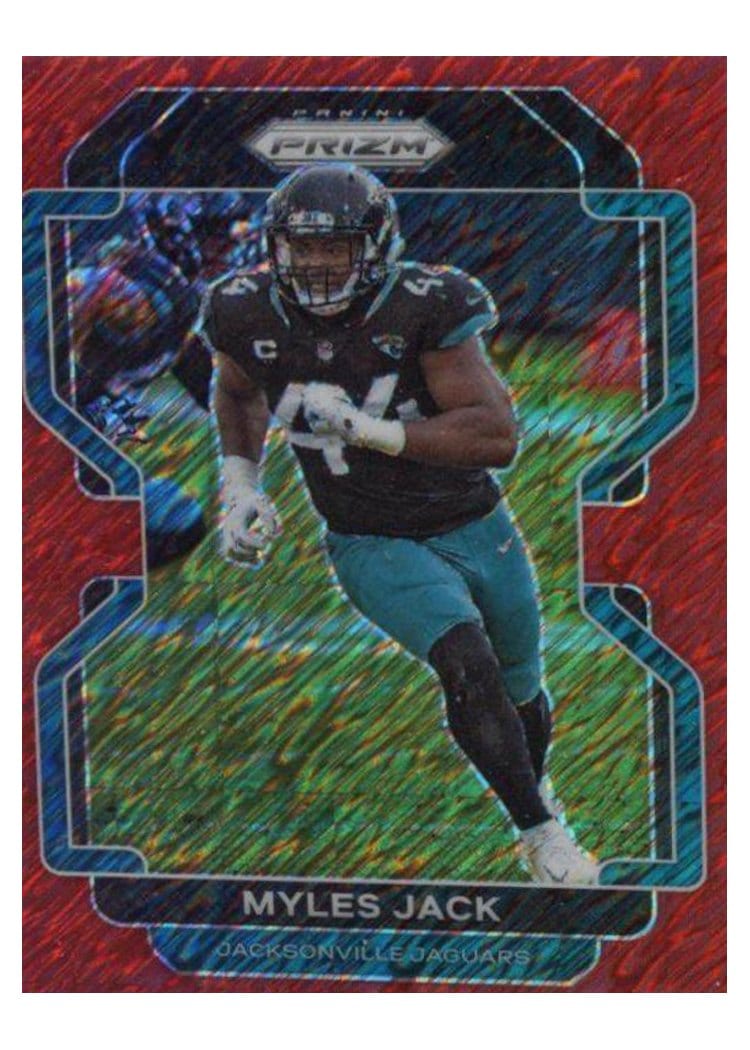 2021 Panini Prizm Base Set Myles Jack #16 card