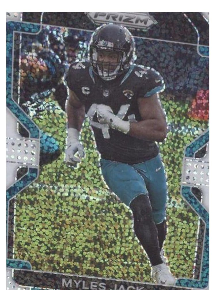 2021 Panini Prizm Base Set Myles Jack #16 card