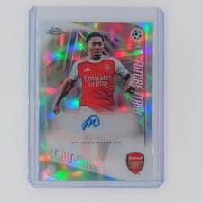 2025 Topps Chrome UEFA Future Stars Autograph Myles Lewis-Skelly #FSA-MLS card
