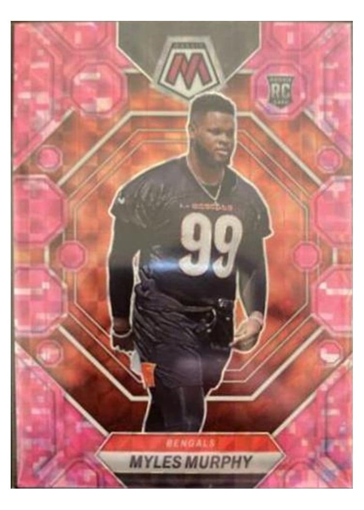 2023 Panini Mosaic Base Set Myles Murphy #351 card