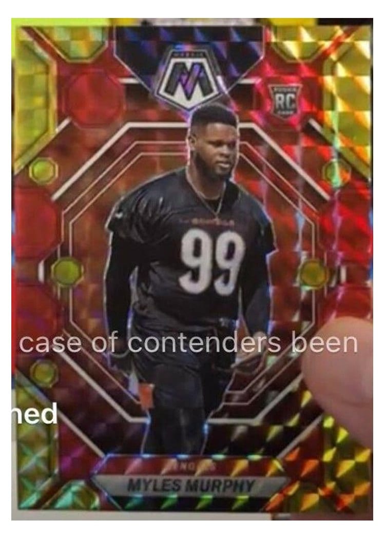2023 Panini Mosaic Base Set Myles Murphy #351 card