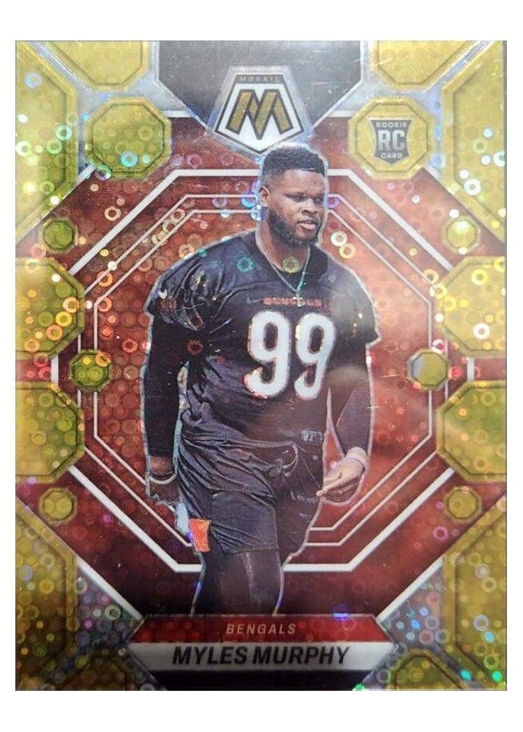 2023 Panini Mosaic Base Set Myles Murphy #351 card