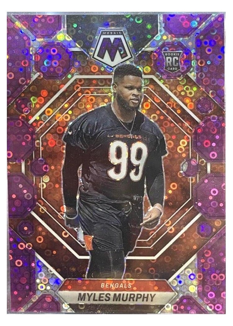 2023 Panini Mosaic Base Set Myles Murphy #351 card