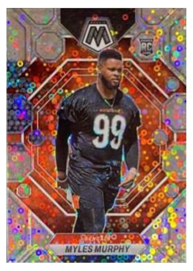 2023 Panini Mosaic Base Set Myles Murphy No Huddle Silver #351 card